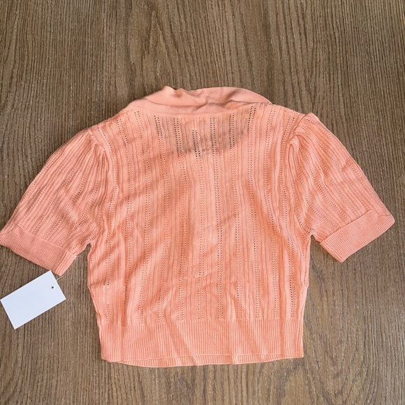 For Love & Lemons Phoebe Knit Polo - Picture 8 of 11